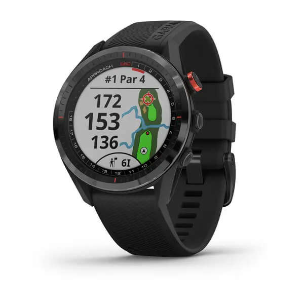 Garmin Approach S62 Black (Grade B) - With Blue Straps