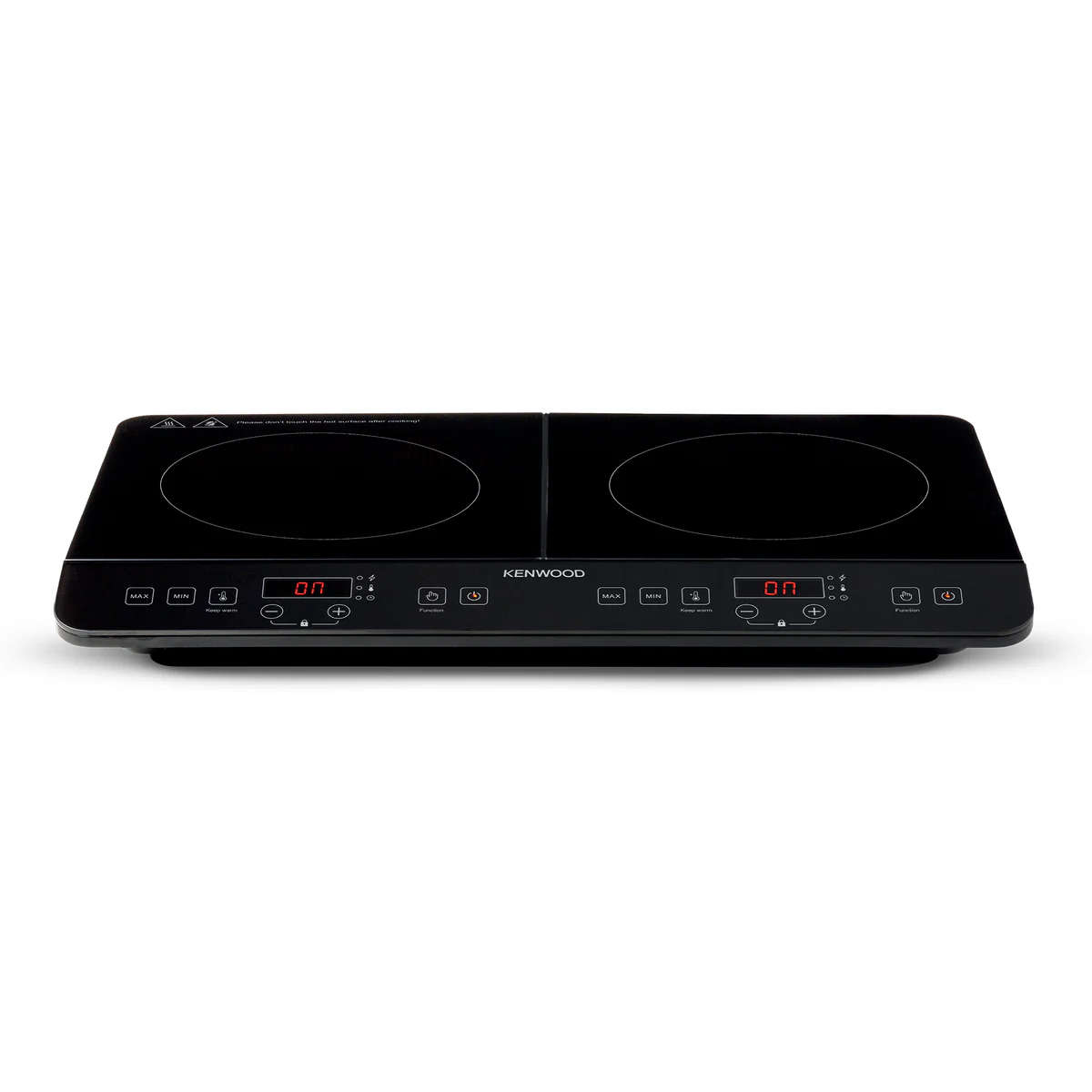 Kenwood IDC06.000BK Double Plate Electrical Induction Cooker, Black