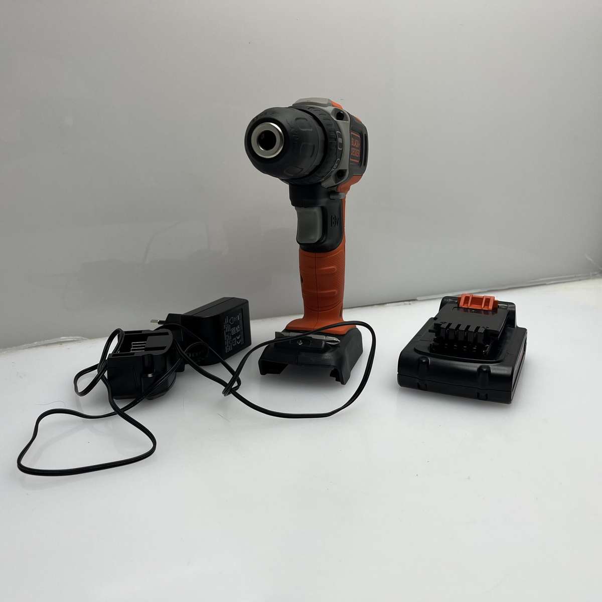 Black+Decker 18V 2 Speed Hammer Drill Driver Orange - (Grade B)