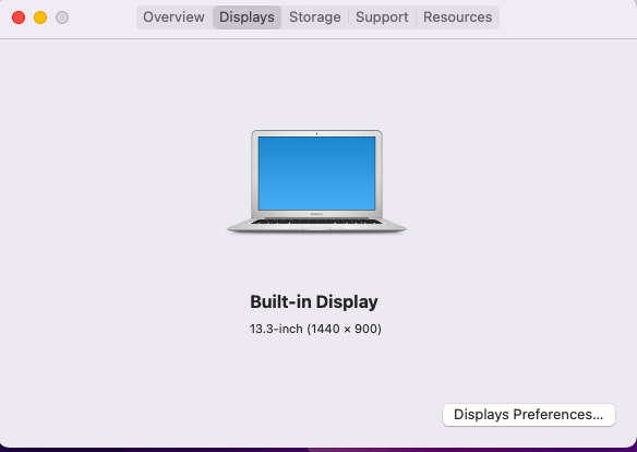 Apple Macbook Air 13-inch Core i5 1.8GHz (2017) 8GB RAM 128GB SSD Silver (Condition: Fair)