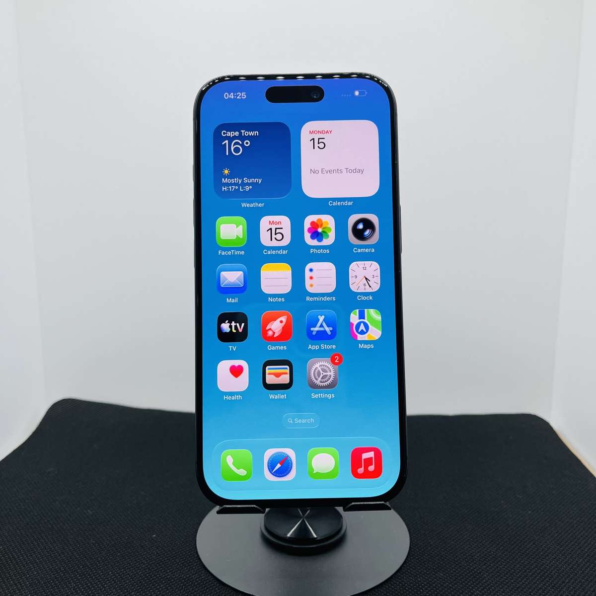 Apple iPhone 16 Pro 128GB Black Titanium (Condition: Excellent)