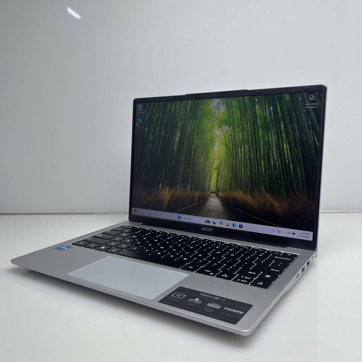 Acer Aspire Lite AL14-31P "Core i3-N300" 8GB RAM 512GB SSD Silver (Condition: Excellent)