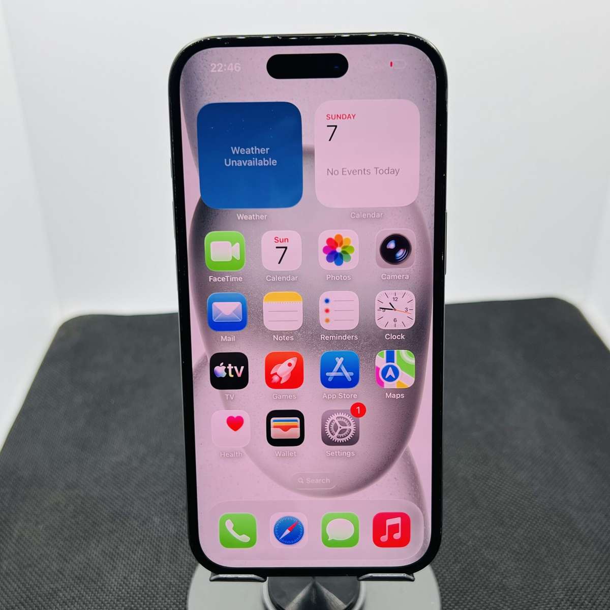 Apple iPhone 15 128GB Black (Condition: Good)