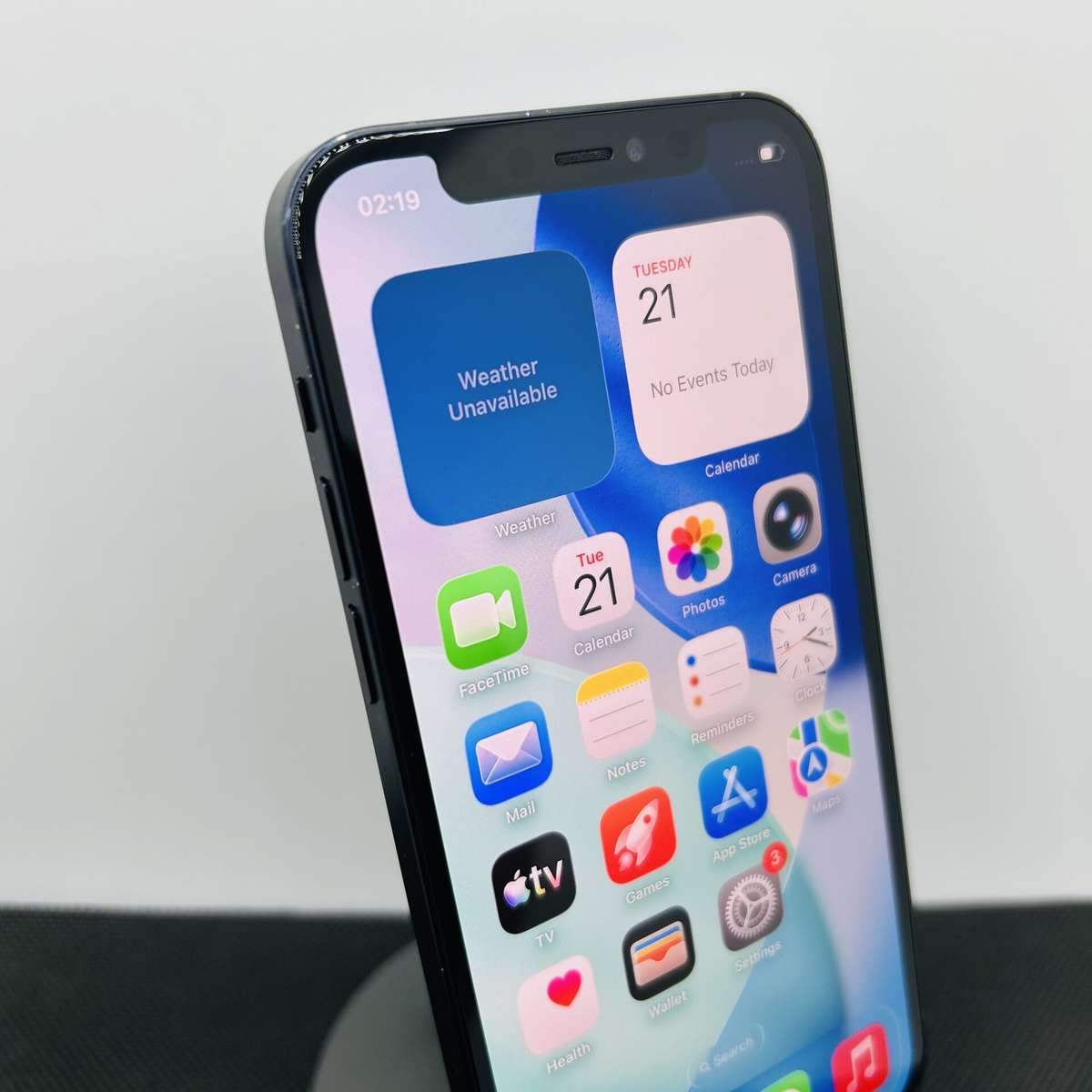 Apple iPhone 12 128GB Black - Face ID Not Working (Condition: Good)