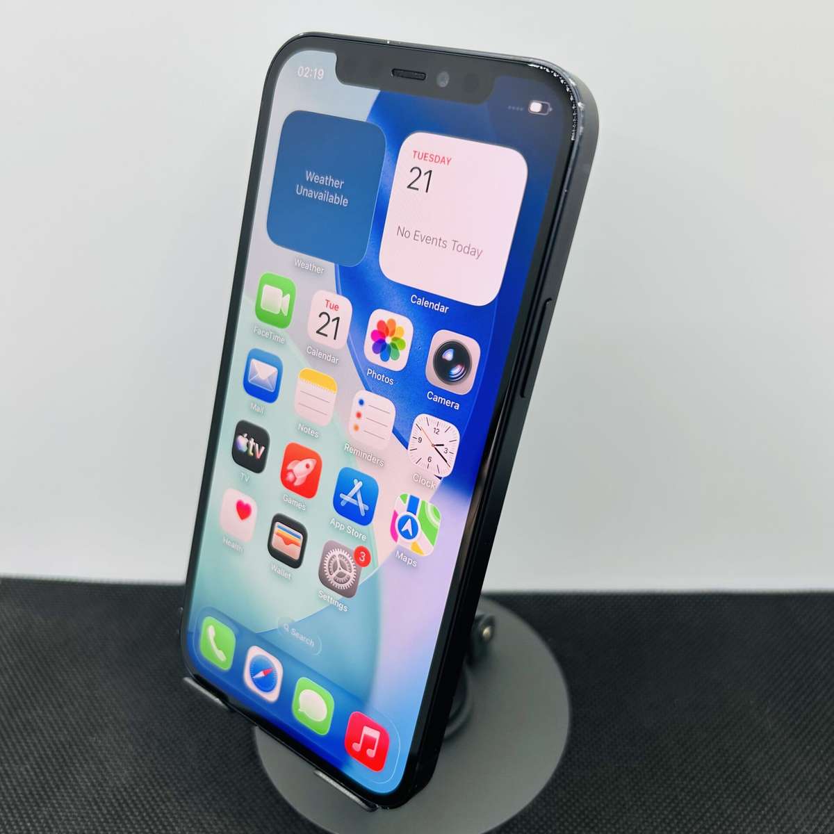 Apple iPhone 12 128GB Black - Face ID Not Working (Condition: Good)