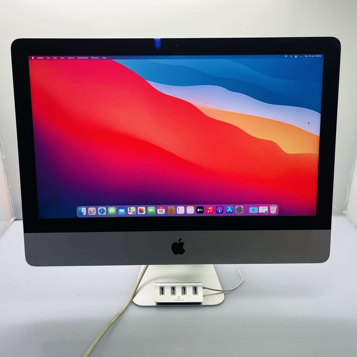 Apple iMac 21.5-Inch "Core i5" (Mid 2014) 1.4GHz 8GB RAM 512GB SSD Silver - No Power Cable (Condi...