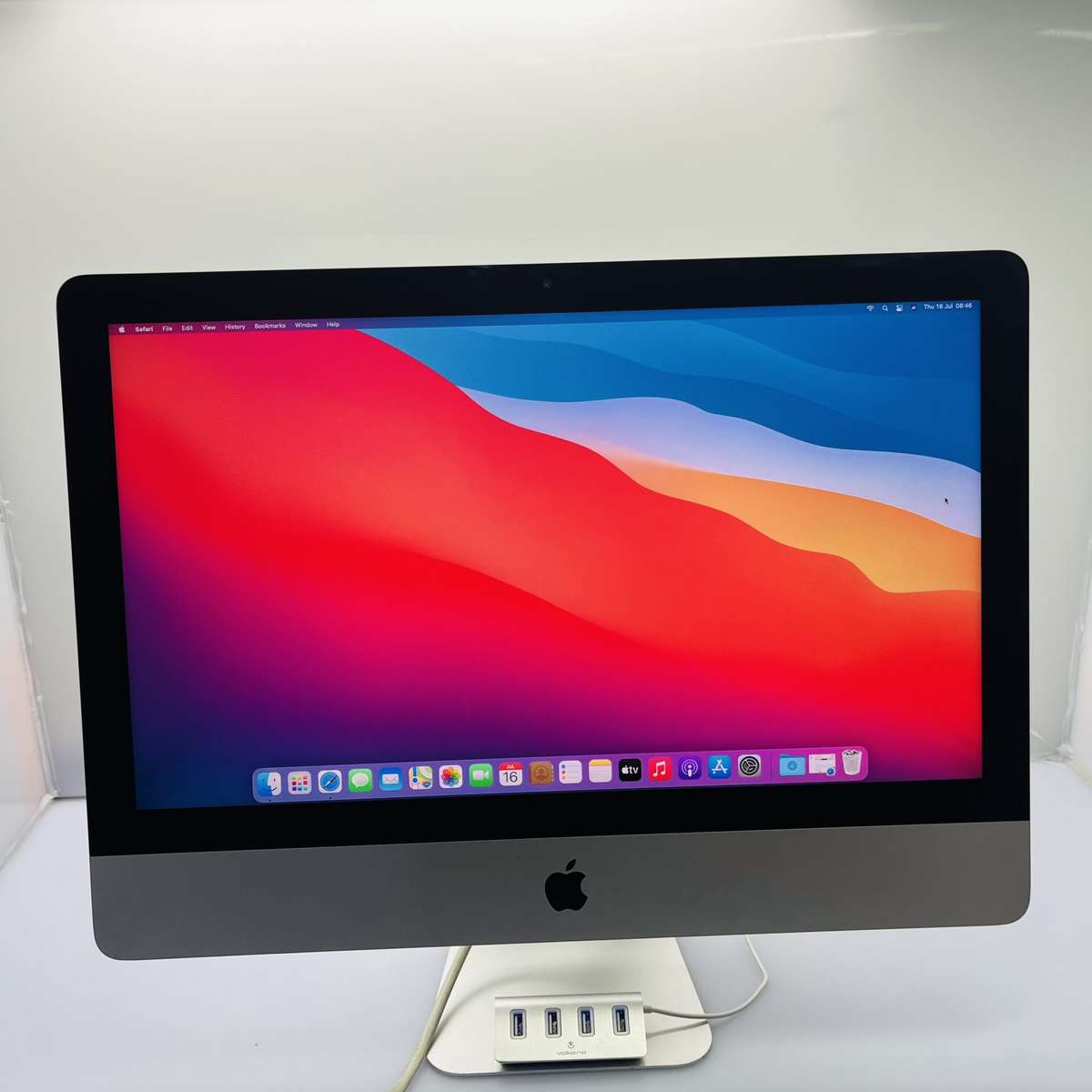 Apple iMac 21.5-Inch "Core i5" (Mid 2014) 1.4GHz 8GB RAM 512GB SSD Silver - No Power Cable (Condi...
