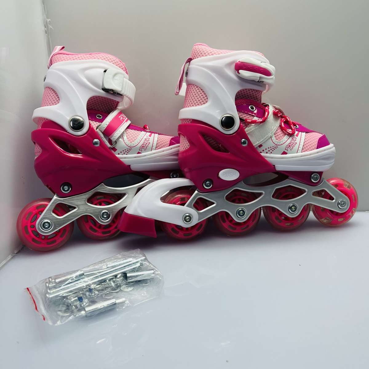 COMBO DEAL: 1x Surge Skate Tech Ignite Size 1-3 UK Rollerskates Blue + 1x Surge Skate Tech Switch...