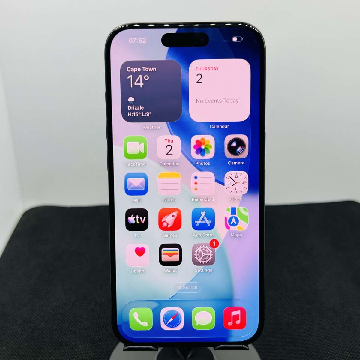 Apple iPhone 15 Pro 128GB Black Titanium (Condition: Good)