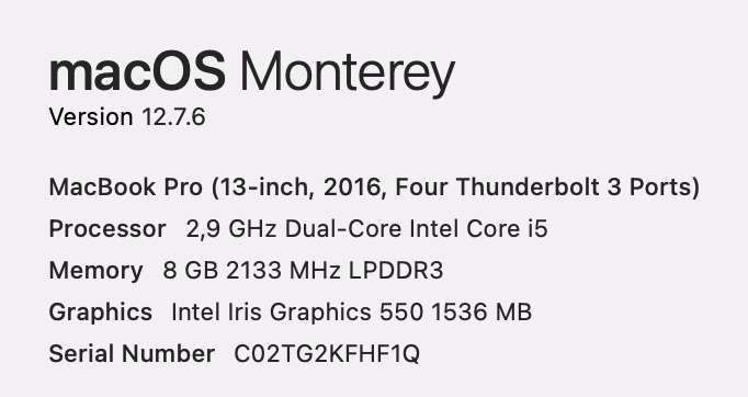 Apple MacBook Pro 13-inch "Core i5" (Mid-2017, Touch Bar) 8GB RAM 512GB SSD Silver - TouchBar Not...