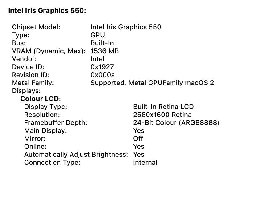 Apple MacBook Pro 13-inch "Core i5" (Mid-2017, Touch Bar) 8GB RAM 512GB SSD Silver - TouchBar Not...