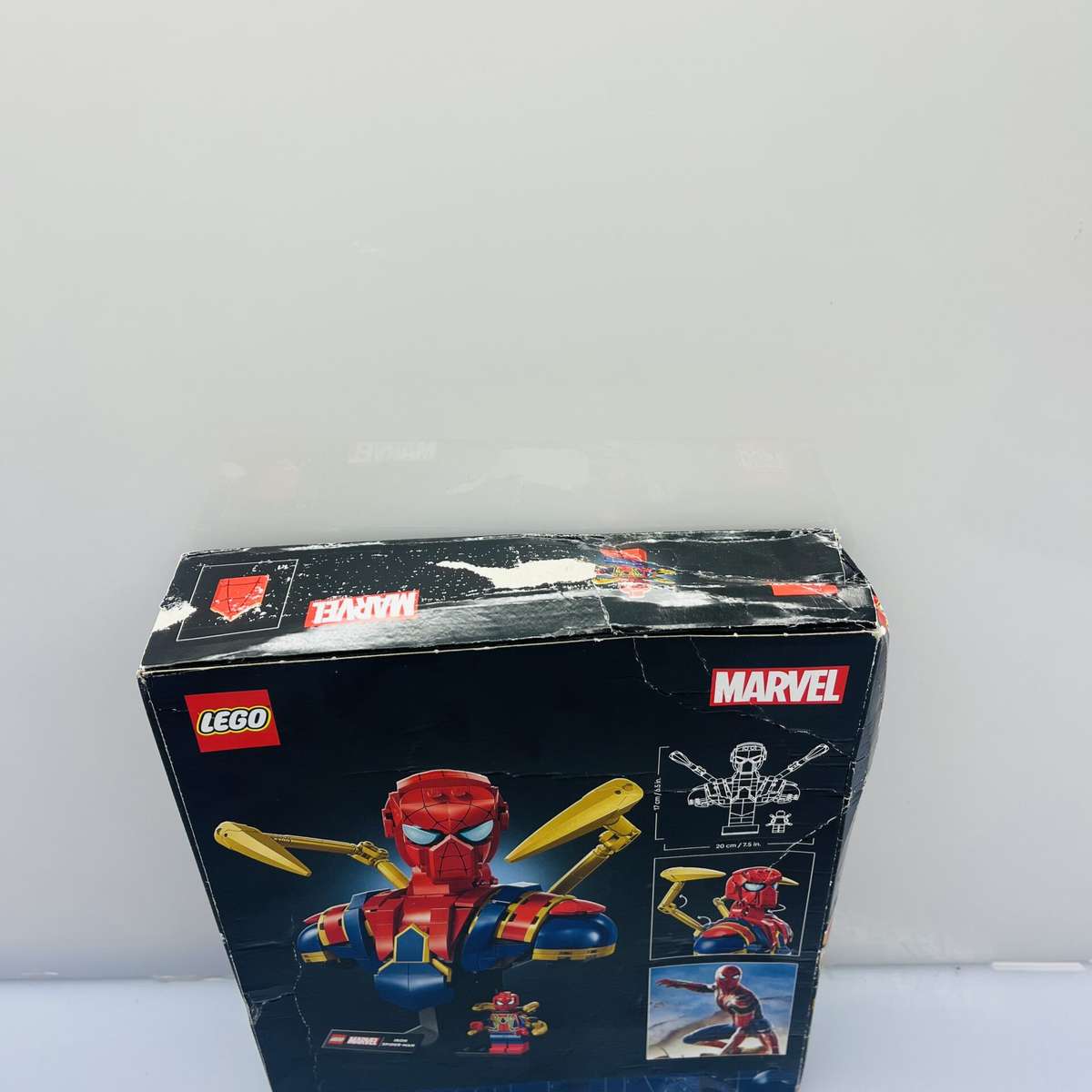 COMBO DEAL: LEGO® Marvel Iron Spider-Man Bust + Jada Marvel Avengers War Machine and 2006 Ford M...
