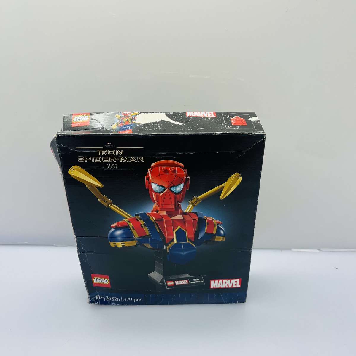 COMBO DEAL: LEGO® Marvel Iron Spider-Man Bust + Jada Marvel Avengers War Machine and 2006 Ford M...