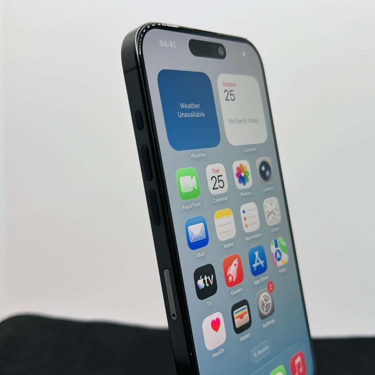 Apple iPhone 15 Pro 128GB Black Titanium - No NFC (Tap To Pay) (Condition: Good)