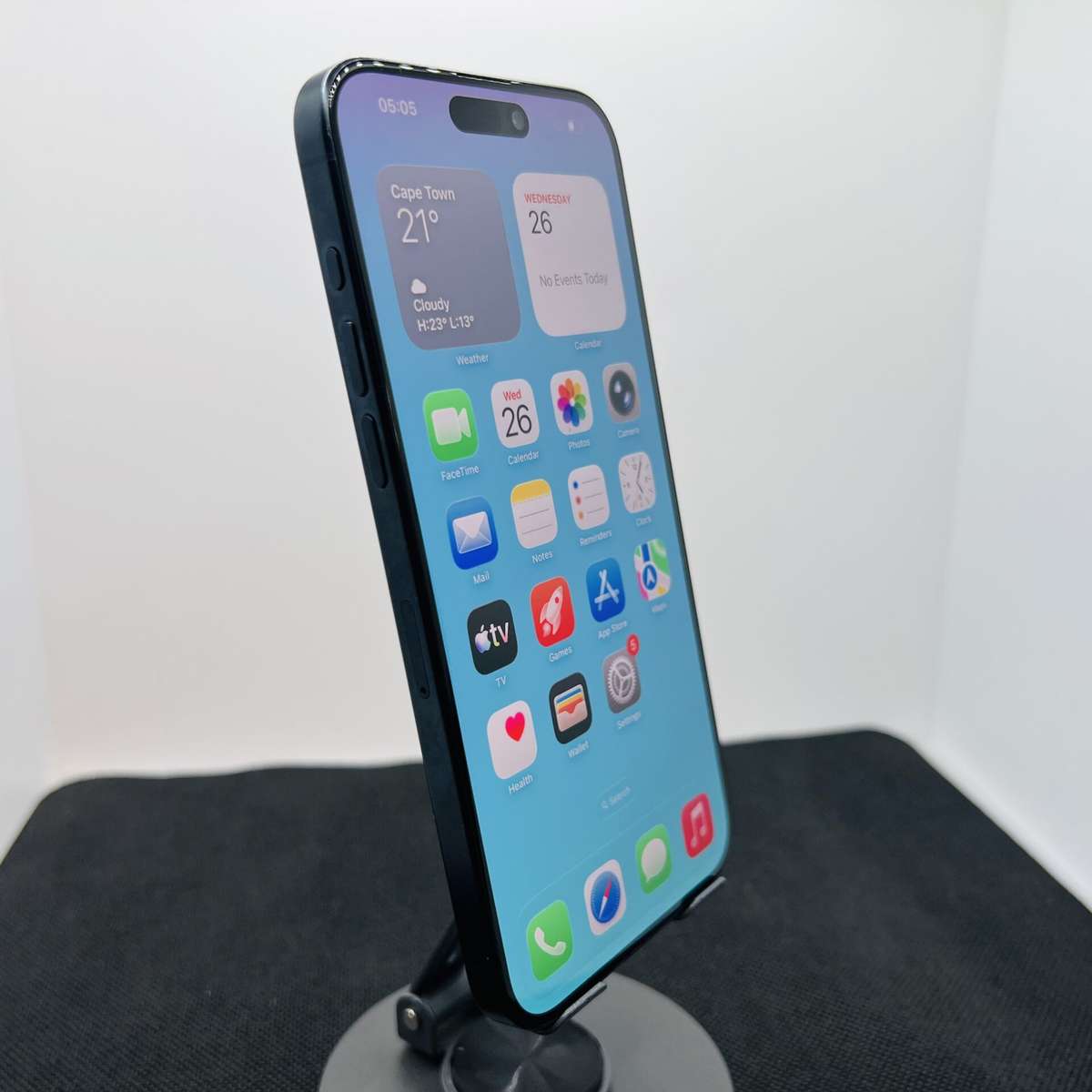 Apple iPhone 15 Pro Max 256GB Blue Titanium - Face ID Not Working (Condition: Good)