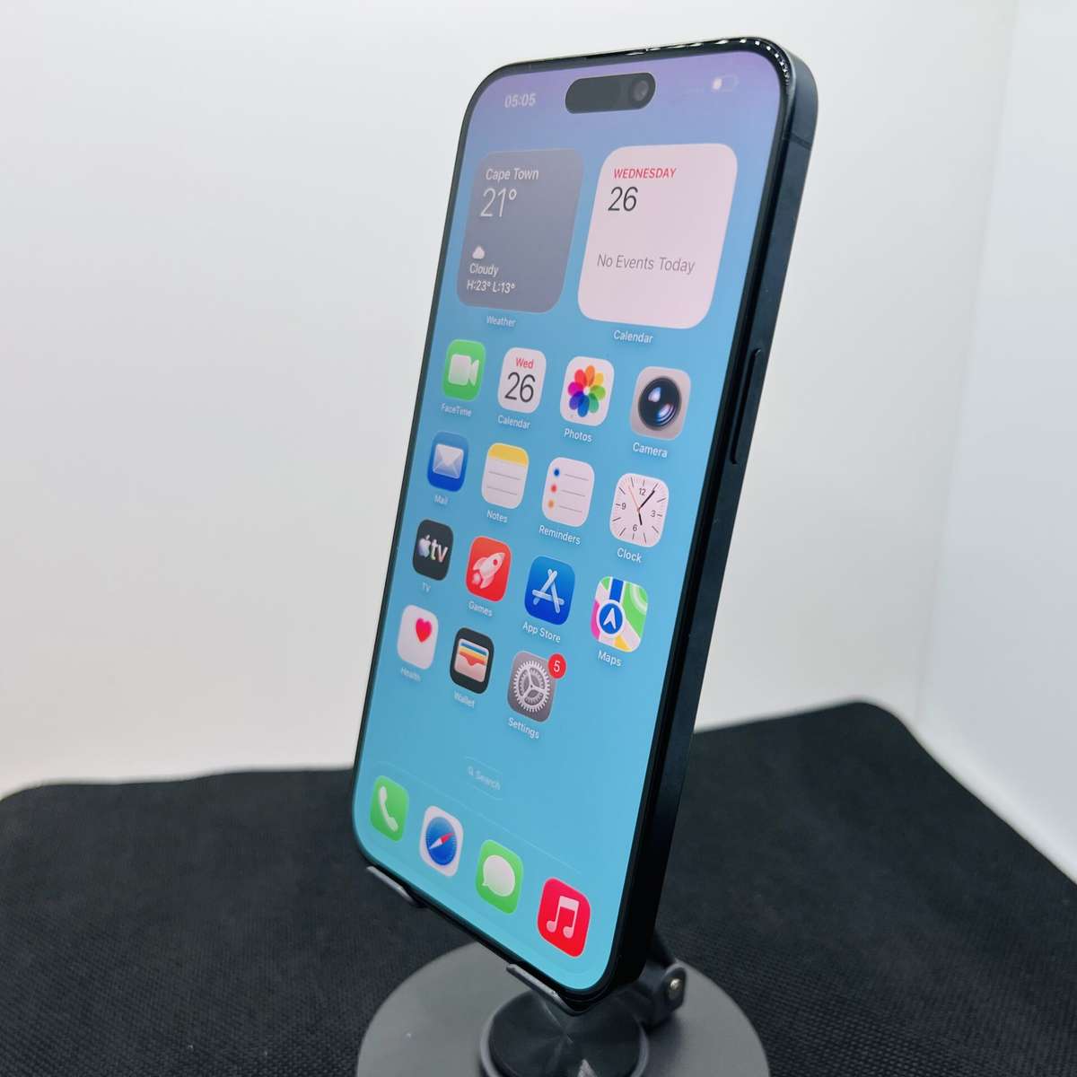 Apple iPhone 15 Pro Max 256GB Blue Titanium - Face ID Not Working (Condition: Good)