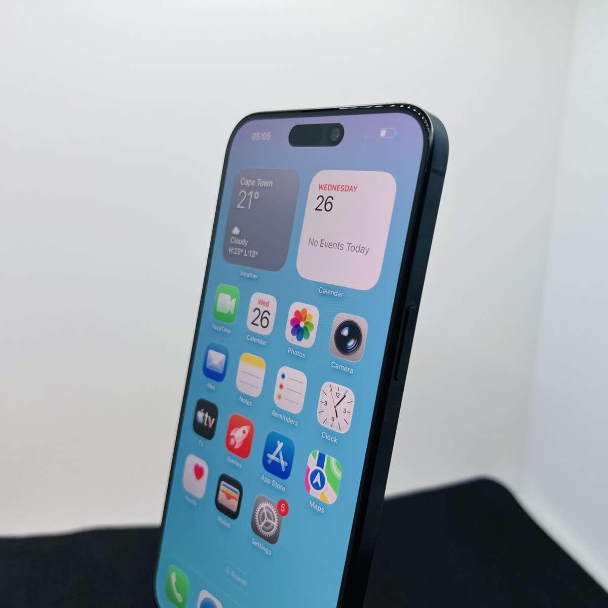 Apple iPhone 15 Pro Max 256GB Blue Titanium - Face ID Not Working (Condition: Good)