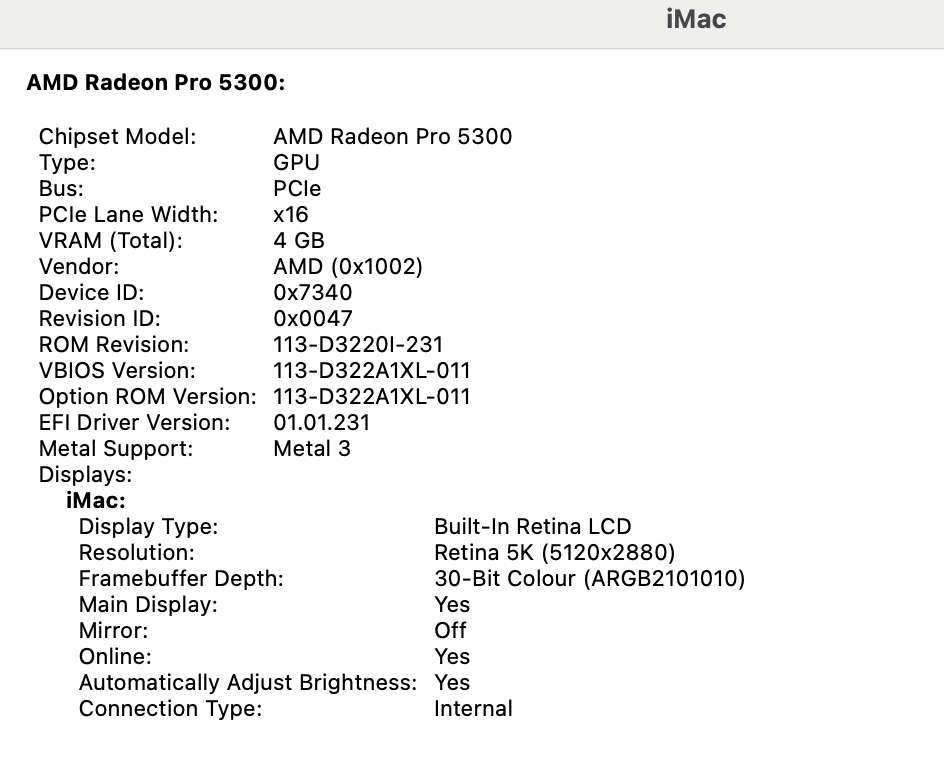 Apple iMac 27-Inch "Core i5" (5K, 2020) 3.3GHz 8GB RAM 512GB SSD Silver + Magic Keyboard + Magic ...