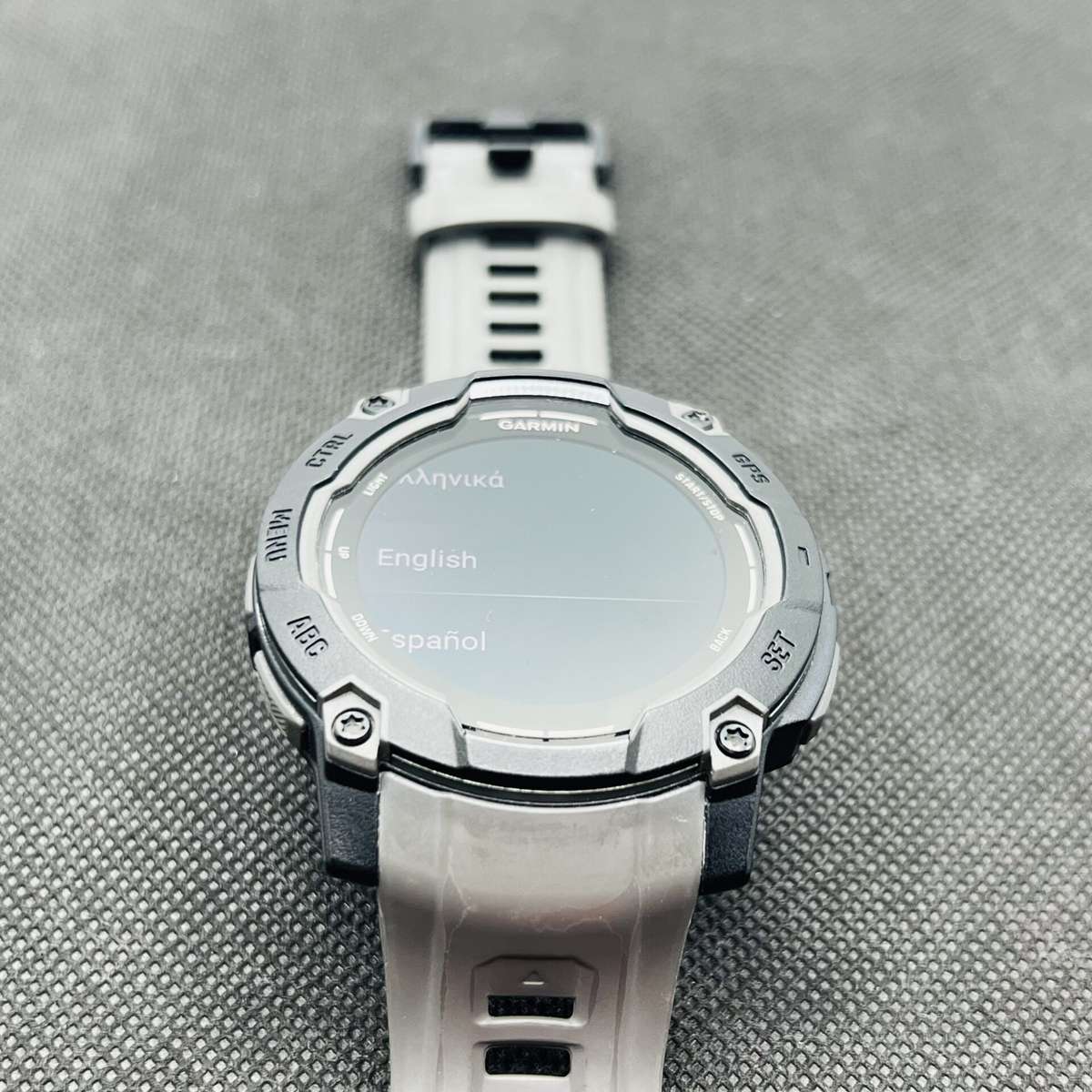 Garmin Instinct 3 50mm Black With Charcoal Silicone Band (Condition: Pristine)