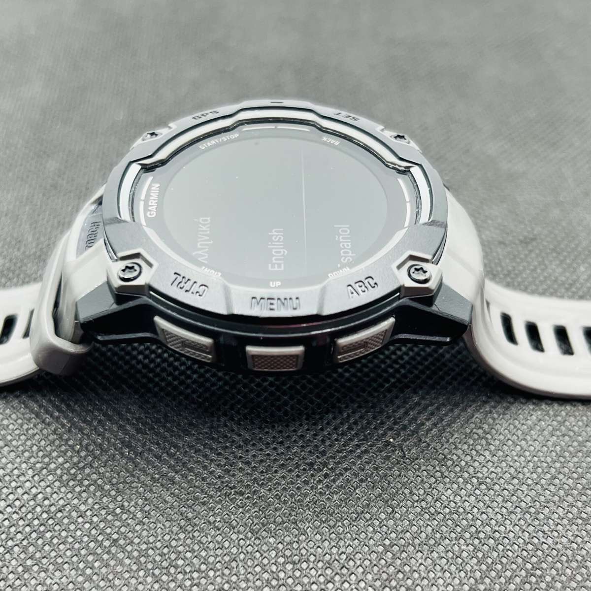 Garmin Instinct 3 50mm Black With Charcoal Silicone Band (Condition: Pristine)