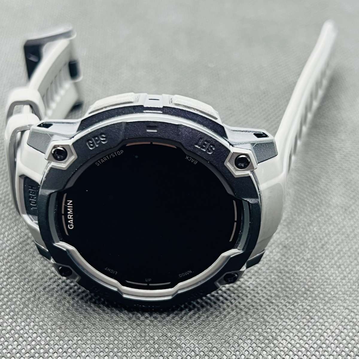Garmin Instinct 3 50mm Black With Charcoal Silicone Band (Condition: Pristine)