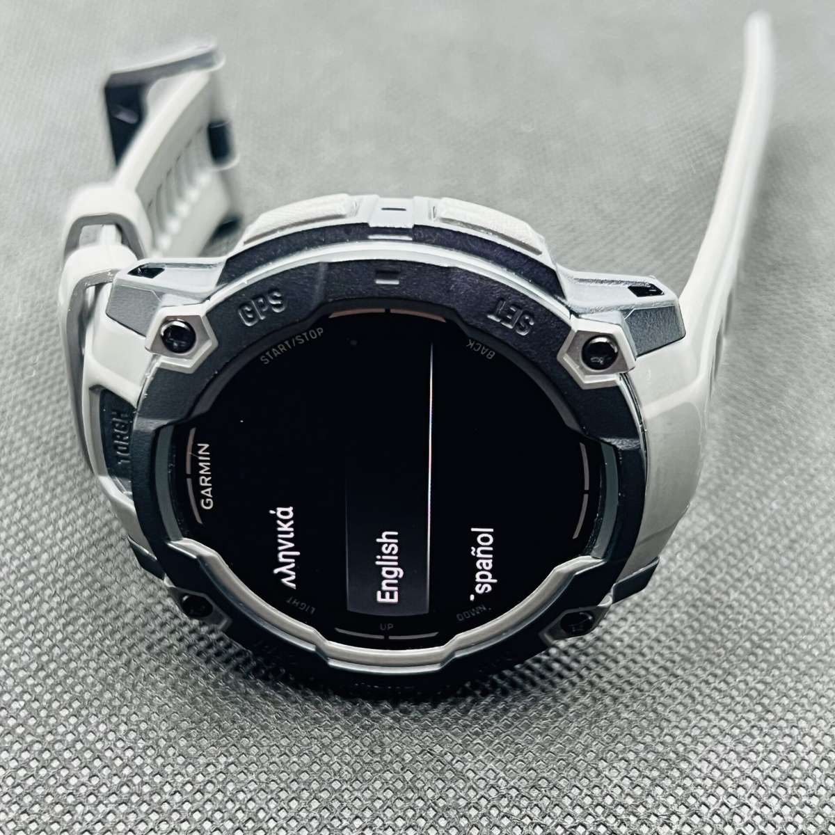 Garmin Instinct 3 50mm Black With Charcoal Silicone Band (Condition: Pristine)