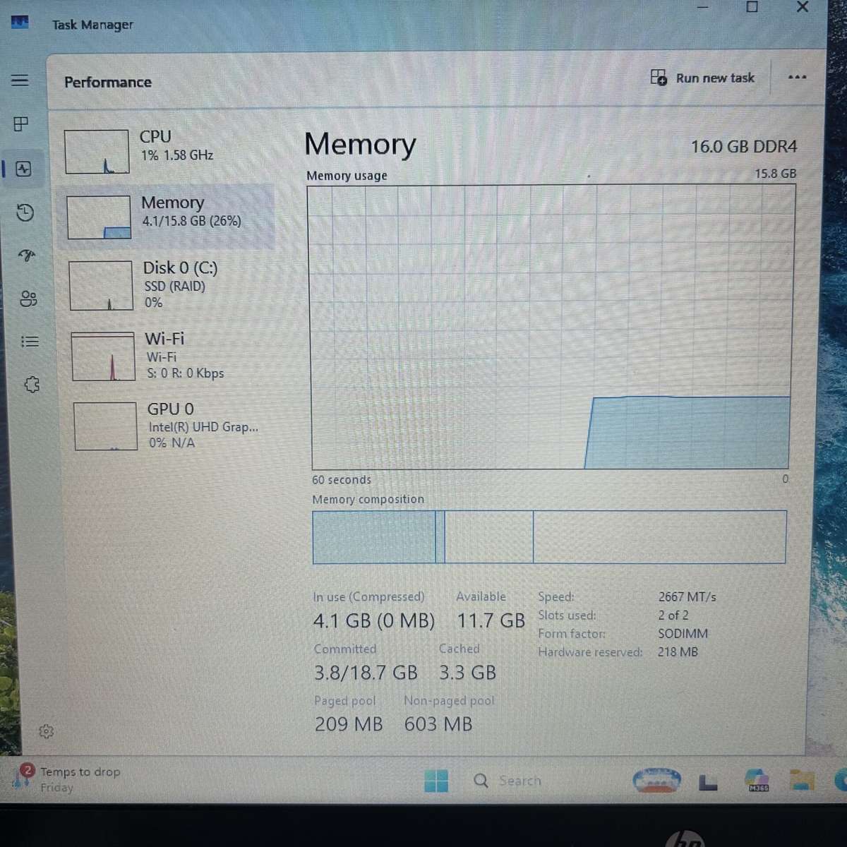 HP 250 G8 10th Gen Core i5 1.19GHz 16GB RAM 512GB SSD Asteroid Silver (Condition: Good)