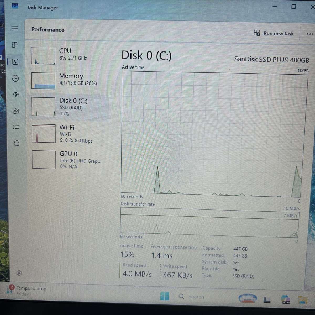HP 250 G8 10th Gen Core i5 1.19GHz 16GB RAM 512GB SSD Asteroid Silver (Condition: Good)