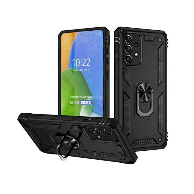 Armor Case for Samsung Galaxy A73 5G - Black