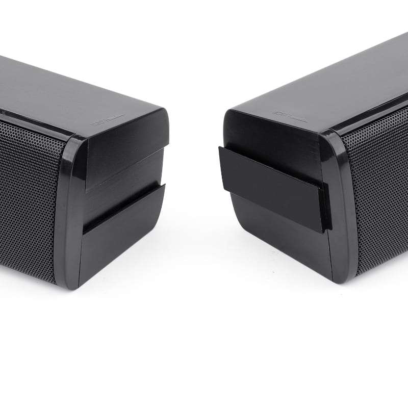 REDRAGON 2.0 Sound Bar ORPHEUS 2x3W 3.5mm RED LED Gaming Speaker - Black