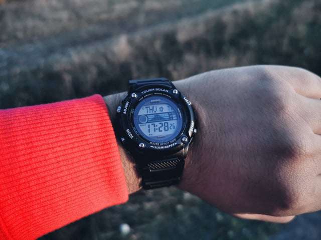 Casio Collection Self Charging Tough Solar Men`s Watch W-S210H-1ACF