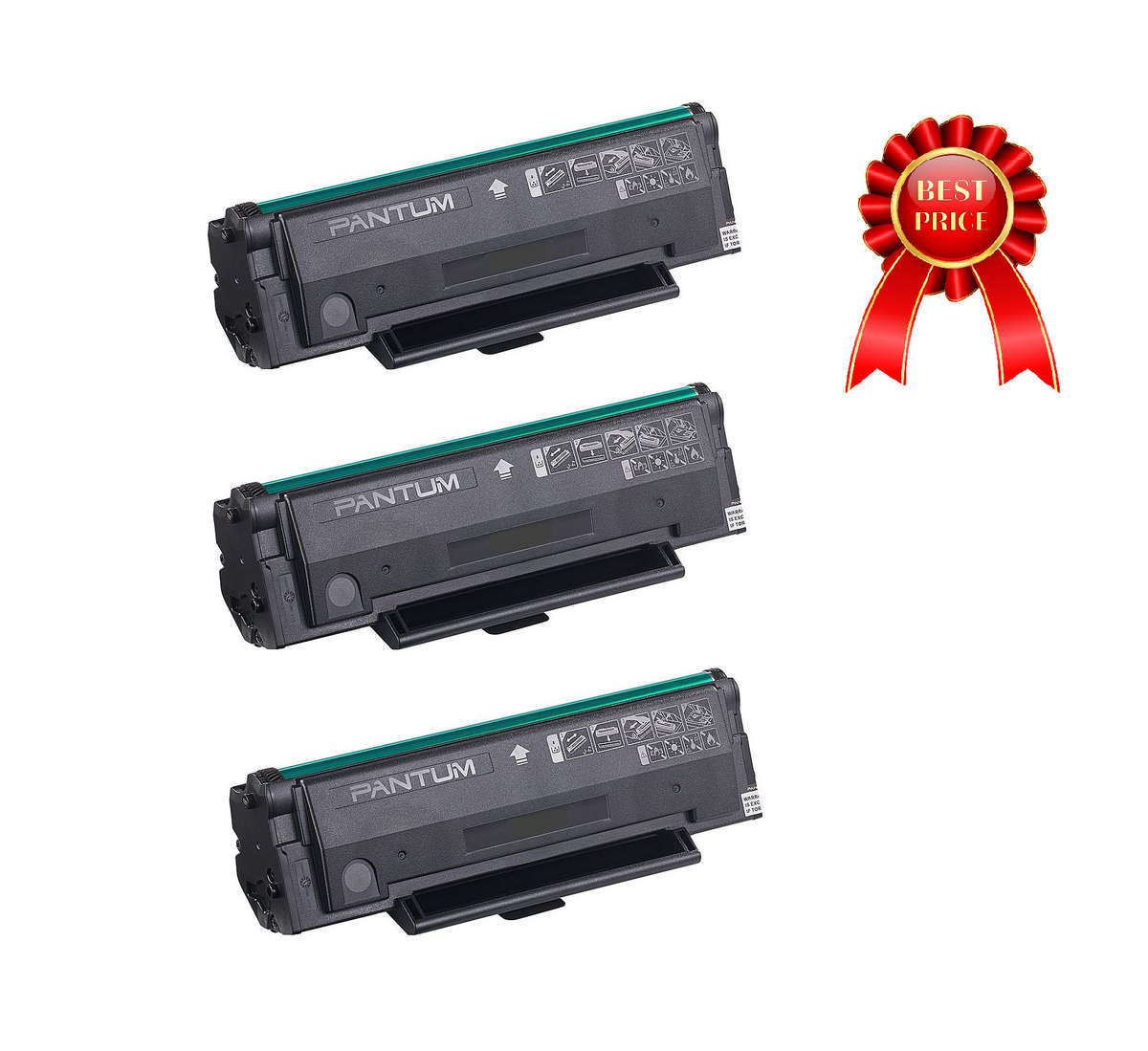 Pantum PC-210 Black Generic Toners *3-Pack Special*