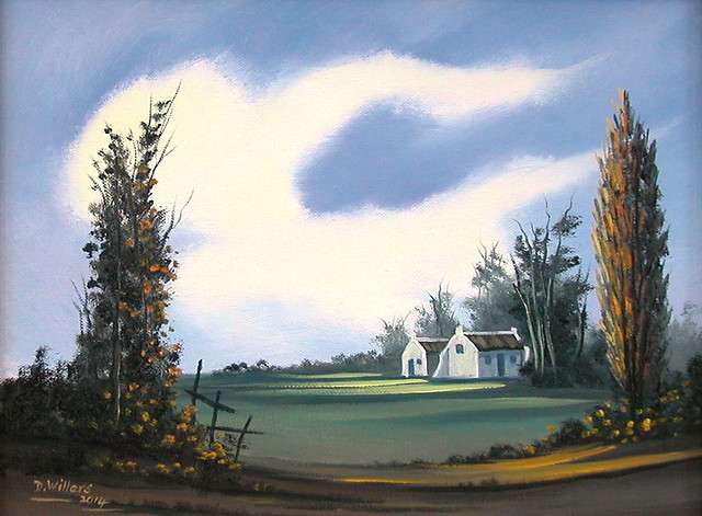 DANE WILLERS Original Oil: Gallery Price: R6000.00