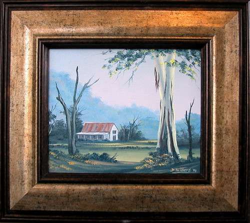 DANE WILLERS Original Oil: serenity. FRAMED. Gallery Price: R3950.00
