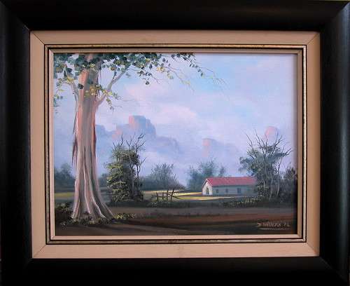 DANE WILLERS original Oil: Morning Mist. Gallery Price: R6000.00