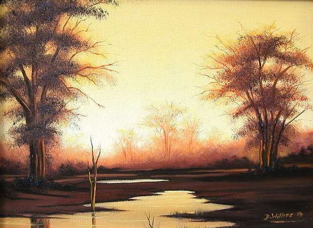 DANE WILLERS Stunning Original Oil on Stretched Canvas. Not framed. Gallery Price: R4500.00