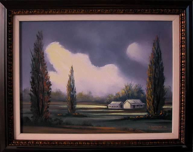 DANE WILLERS Original OIL: Tempest. FRAMED! CRAZY LOW starting price indeed! Gallery Price: R6000.00