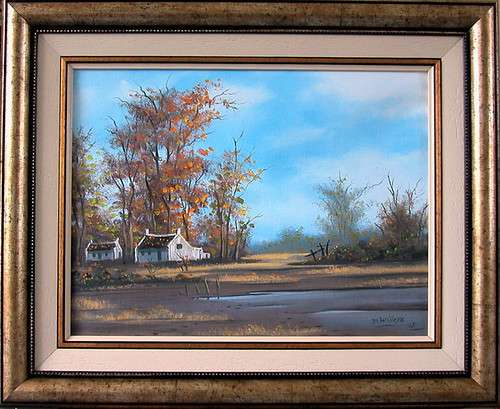 DANE WILLERS Original: AUTUMN. FRAMED!. Framed Size: 540 x 440 mm. Gallery Price: R5000.00