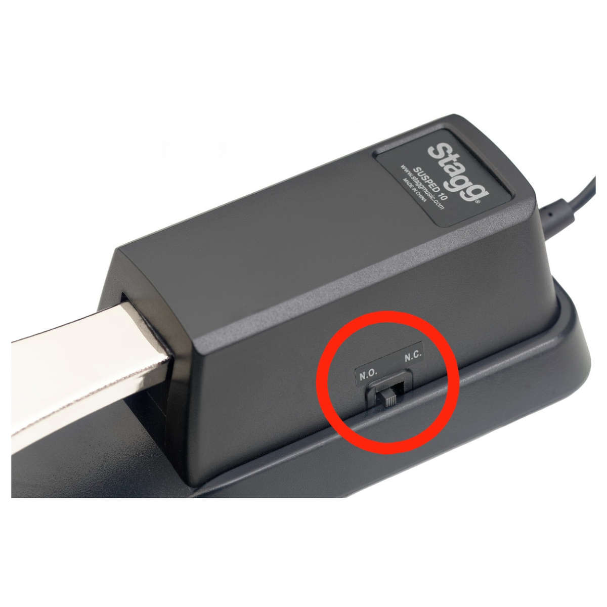 Stagg Universal Sustain Pedal for Electronic Piano or Keyboard