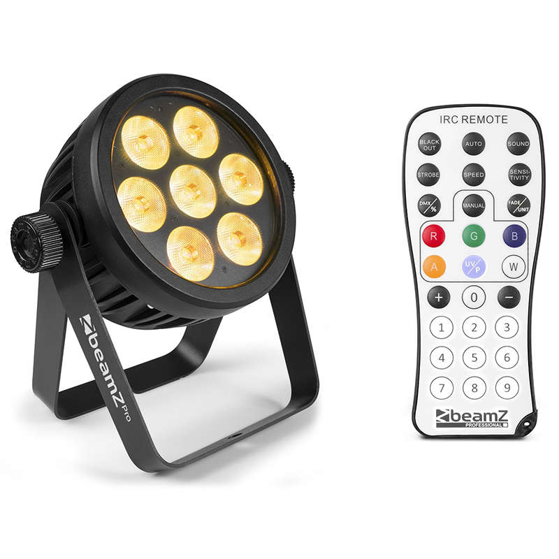 BEAMZPRO BAC503 LED PAR IP20 7x 10W RGBA