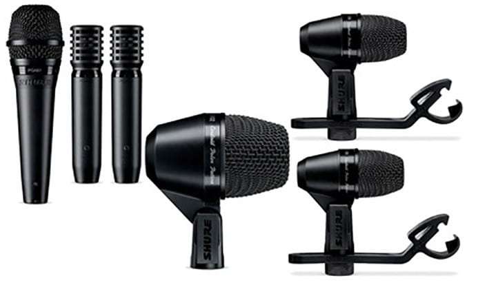 Shure PGADRUMKIT6 Drum Microphone Kit