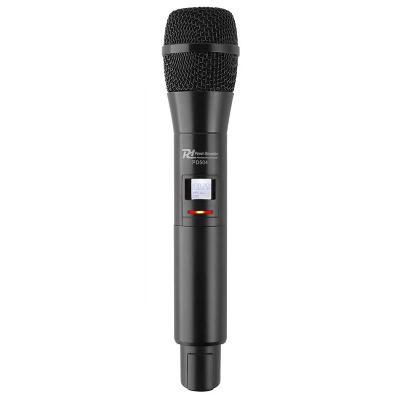 POWER DYNAMICS PD504HH REPLACEMENT HANDHELD MICROPHONE UHF 826.300-831.200MHz