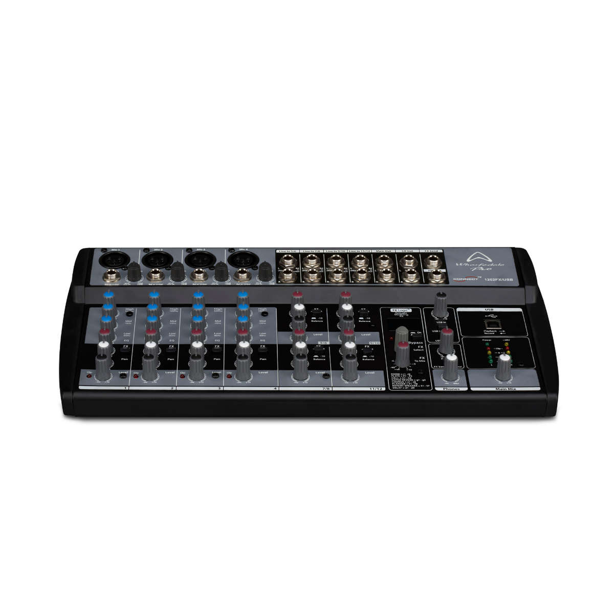 Wharfedale Pro Connect 1202FX/USB 12-Channel Mixer