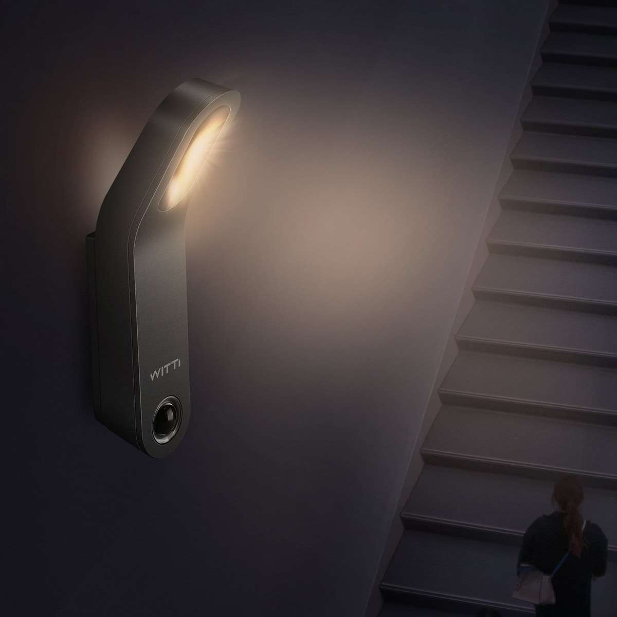 Witti HANDI Portable Night Light (Black)