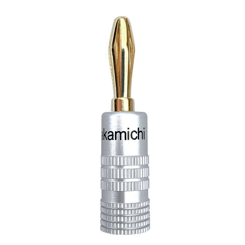 TVA CONNECTOR BANANA PLUG NAKAMICHI BLACK