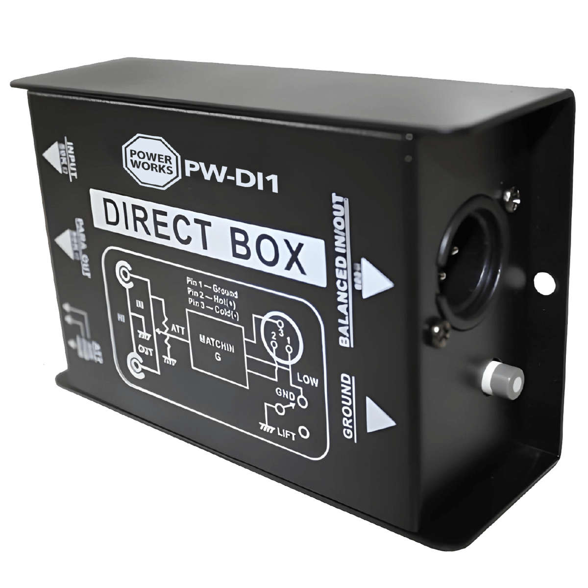 POWERWORKS PW-DI-1 PROFESSIONAL DI BOX