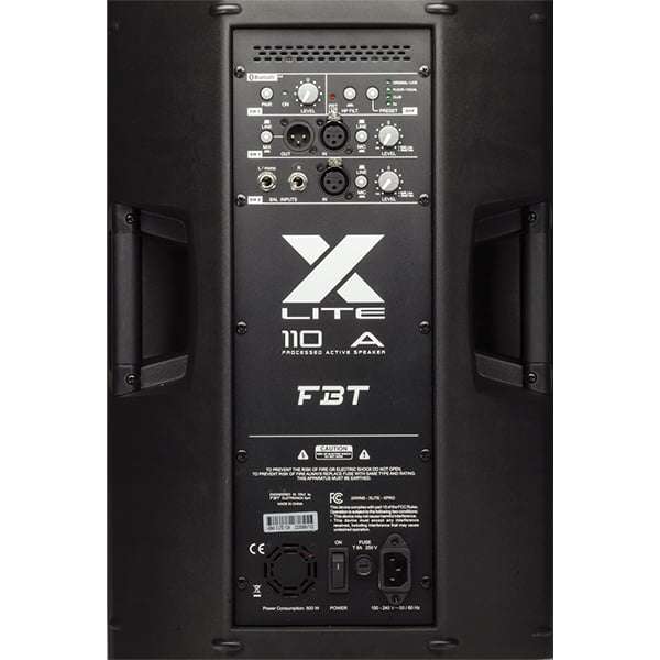FBT - X-LITE110A 10" ACTIVE SPEAKER 1500W PEAK