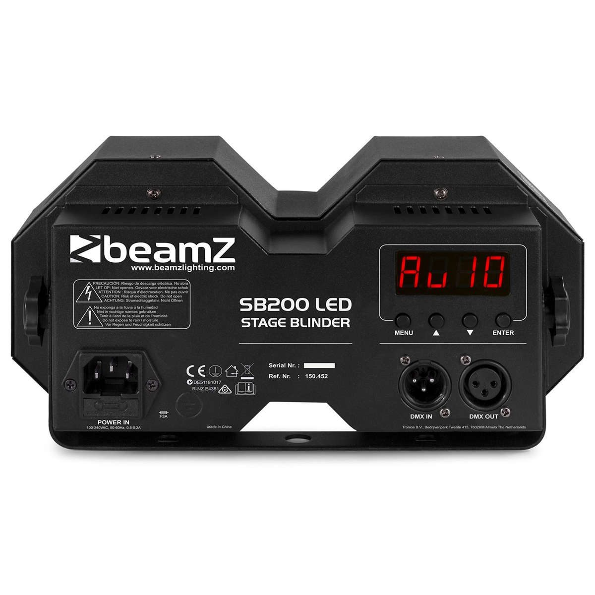 BEAMZ SB200 LED STAGE BLINDER IP20 2x 50W WW