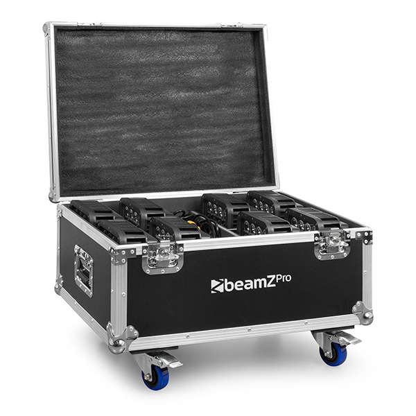 BEAMZ FL128 FLIGHTCASE FOR 8X STARCOLOR128