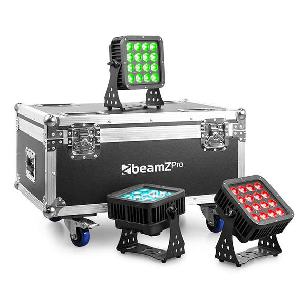 BEAMZ FL128 FLIGHTCASE FOR 8X STARCOLOR128